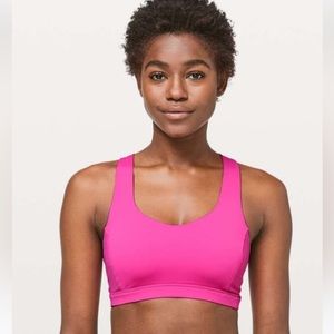 Lululemon Free to be Serene - Sonic Pink - EUC 8